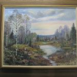 606 8164 Oljemålning